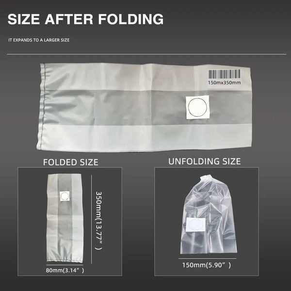 Planet Gates 10-50PCS PP Mushroom Spawn Grow Bags Spawn Media Grow Substrate High Temp Pre Sealable Garden Supplies Planting Ventilate Bags