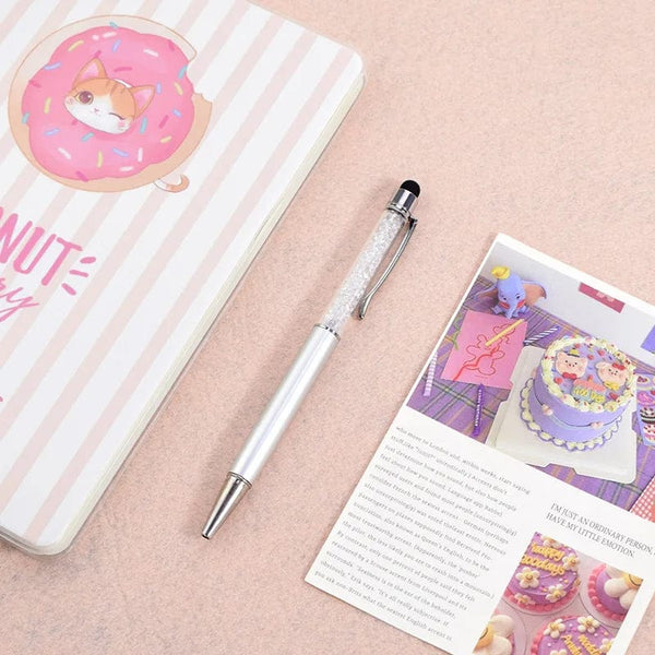 Planet Gates 10 / black Multicolor Metal Crystal Ballpoint Pen Custom Logo Pen Wedding Souvenir Advertising Gift School Teacher Office Stationery Pens