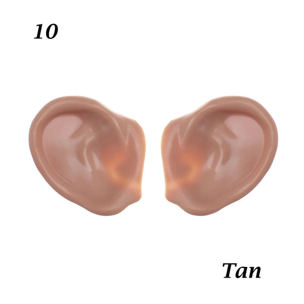 Planet Gates 10 blyth doll icy toy ears toy white natural tan dark and super black skin, only ears no doll