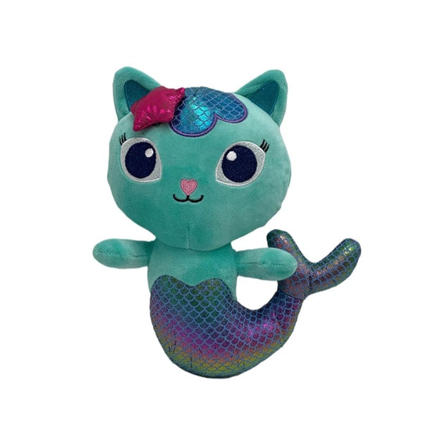 Planet Gates 10 Gabby Dollhouse Plush Toys Kawaii Mercat Cute Stuffed Animals Mermaid Cat Doll House Plushie Dolls Kids Birthday Christmas Gifts