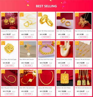 Planet Gates 10 / green 14 k Gold color Suspended Carved Rose Flower Ring for women and men gold rings Women's jewelry rings Wedding Anniversary 2021