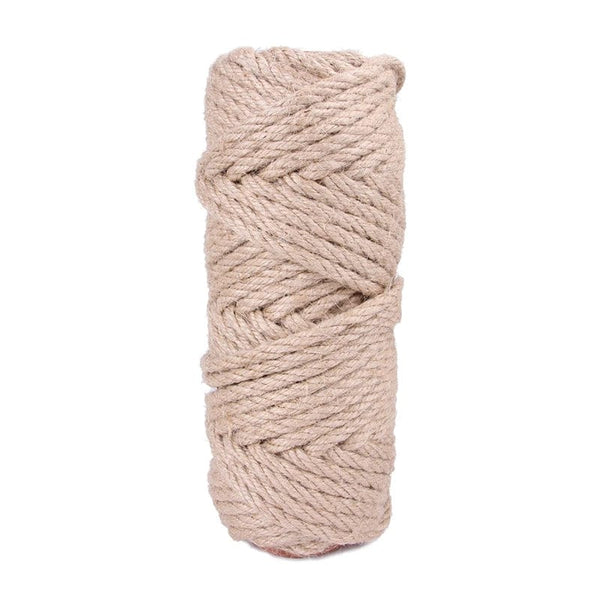 Planet Gates 10 Meters Natural Jute Scratch Guards Rope Pet Cat Scratching Twine Rolls Hemp Twisted Cord Macrame Paw Claw Furniture Protector