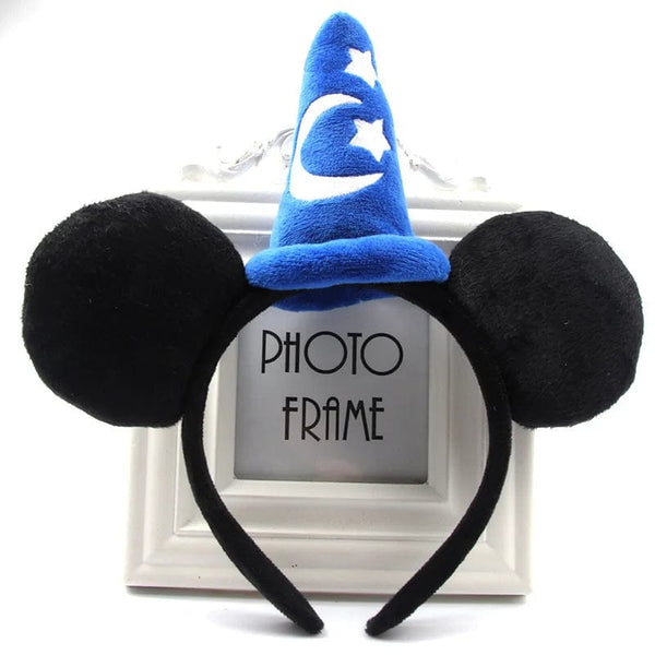 Planet Gates 10 Mouse Headband Cartoon Ears Sequin Bows Hairband Party Cosplay Hair Accessories Children Adults Toys Gift