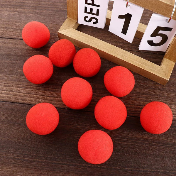 Planet Gates 10 PCS 2.5/3.5/4.5cm Finger Sponge Ball Magic Tricks Classical Magician Illusion Comedy Close-up Stage Card Magic Accessories