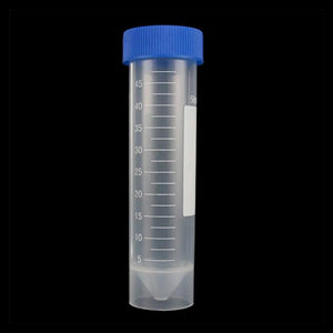 Planet Gates 10 Pcs 50ml Plastic Screw Cap Flat Bottom Centrifuge Test Tube with Scale Free-standing Centrifugal Tubes Laboratory Fittings