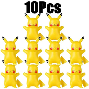 Planet Gates 10 Pcs No box 1 10 Pcs Hot Pokemon Pikachu Night Light Glowing Anime Figures Toy Pokemon Pikachu Cute Bedside Led Lamp Kawaii Children Gift