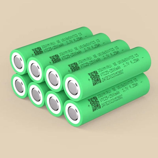 Planet Gates 10 PCS / Russian Federation 18650 Battery 2500mAh 3.7V High Current Powerful Lithium 30A VTC5 C5 Screwdriver Power Cell