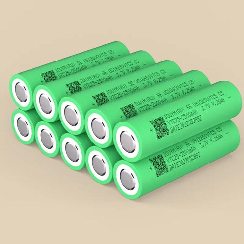 Planet Gates 10 PCS / Russian Federation 18650 Battery 2500mAh 3.7V High Current Powerful Lithium 30A VTC5 C5 Screwdriver Power Cell