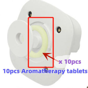 Planet Gates 10 pcs tablets Closestool Sterilization Lamp UVC Ultraviolet Disinfection Lamp Toilet Bathroom USB Rechargeable Sterilizer Aromatherapy Tablets