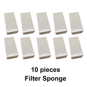 Planet Gates 10 pieces 10 Pcs Filter Sponge for Cat Drinkers(Does Not Include A Cat Drinker)
