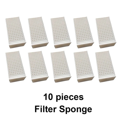 Planet Gates 10 pieces 10 Pcs Filter Sponge for Cat Drinkers(Does Not Include A Cat Drinker)