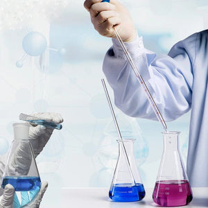 Planet Gates 10 Pieces 50ML/15ML/10ML Laboratory Sample Screw Round Bottom Plastic Test Tube Ep Tube with Scale Screw Cap Centrifuge Tube