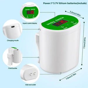 Planet Gates 10 potted flowers An intelligent timed automatic flower waterer, potted lazy watering, drip water seepage water applicator, gardening green plant