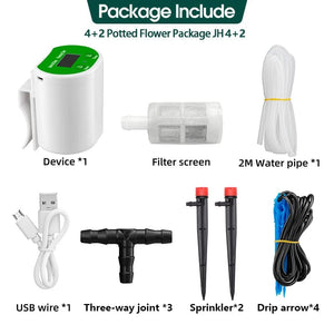 Planet Gates 10 potted flowers An intelligent timed automatic flower waterer, potted lazy watering, drip water seepage water applicator, gardening green plant