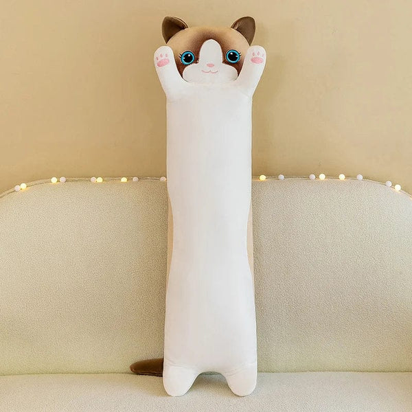 Planet Gates 10 Styles 50-150cm Long Cat Plush Toys Stuffed Soft Pause Office Nap Doll Bed Sleepping Pillow Home Decor Birthday Girls Gifts