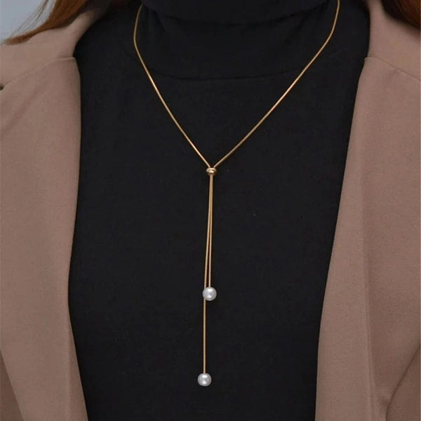 Planet Gates 10 YWZIXLN 2021 Trend Elegant Jewelry Wedding Big Pearl Necklace For Women Fashion White Imitation Pearl Choker Necklace N0179