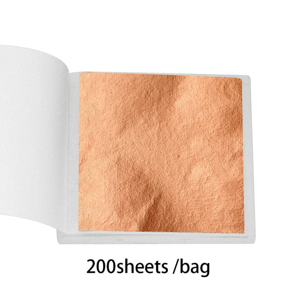 Planet Gates 100-200sheets Imitation Gold Foil Paper Leaf Gilding DIY Epoxy Resin Mold Jewelry Making Filling Decorate Resin Crafts Tool