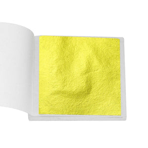 Planet Gates 100-200sheets Imitation Gold Foil Paper Leaf Gilding DIY Epoxy Resin Mold Jewelry Making Filling Decorate Resin Crafts Tool