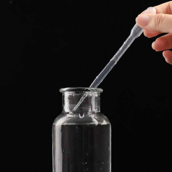 Planet Gates 100/250PCS Multi-function Disposable Dropper Transparent Pipettes Liquid Transfer Graduated Pipettes Lab Test Tubes Supplies