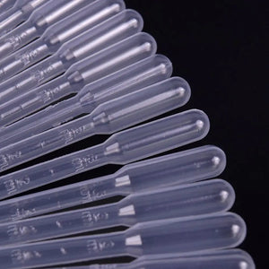 Planet Gates 100/250PCS Multi-function Disposable Dropper Transparent Pipettes Liquid Transfer Graduated Pipettes Lab Test Tubes Supplies