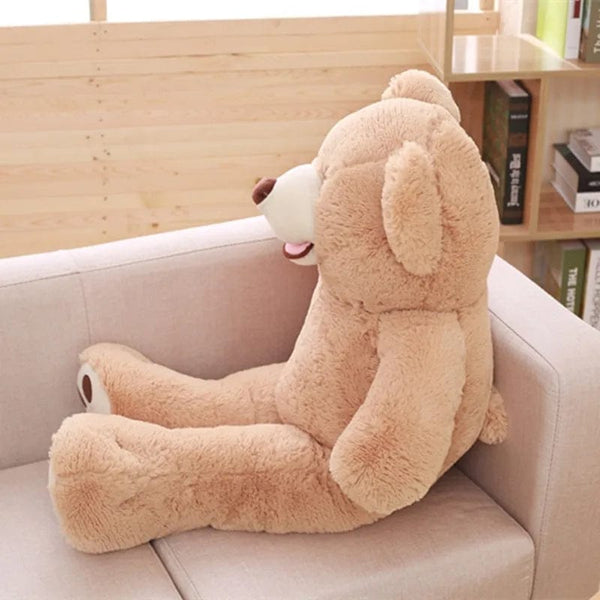 Planet Gates 100-260cm Cheap unstuffed America Giant Bear Plush Toy Soft Bear Skin Birthday Valentine's Gifts For Girl Kid's Toy