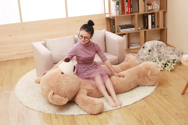 Planet Gates 100-260cm Cheap unstuffed America Giant Bear Plush Toy Soft Bear Skin Birthday Valentine's Gifts For Girl Kid's Toy