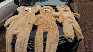 Planet Gates 100-260cm Cheap unstuffed America Giant Bear Plush Toy Soft Bear Skin Birthday Valentine's Gifts For Girl Kid's Toy