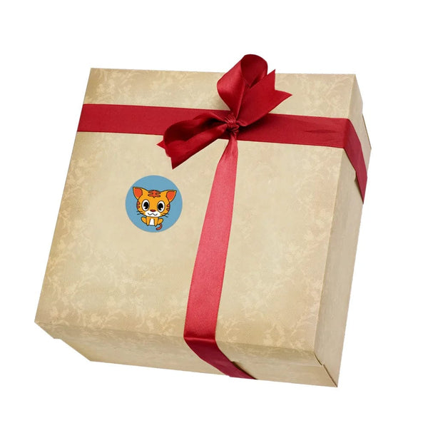 Planet Gates 100-500pcs Round Cartoon Toys Animal stickers for kids Teacher Reward Encourage Sticker Office Stationery for children 1inch