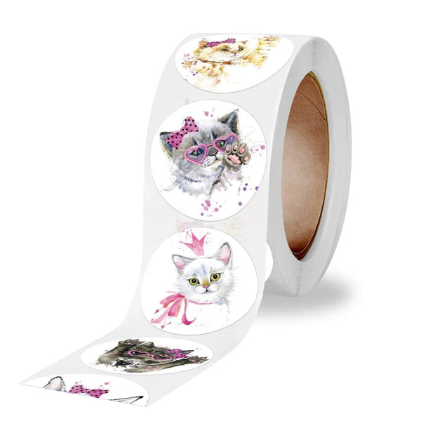 Planet Gates 100-500pcs Teacher Reward Sticker Fun Motivation Cat Dog Sticker for School Teacher Student Stationery Stickers Kids