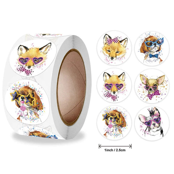 Planet Gates 100-500pcs Teacher Reward Sticker Fun Motivation Cat Dog Sticker for School Teacher Student Stationery Stickers Kids