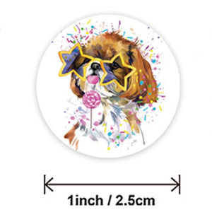 Planet Gates 100-500pcs Teacher Reward Sticker Fun Motivation Cat Dog Sticker for School Teacher Student Stationery Stickers Kids