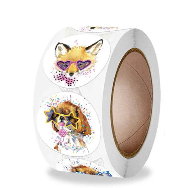 Planet Gates 100-500pcs Teacher Reward Sticker Fun Motivation Cat Dog Sticker for School Teacher Student Stationery Stickers Kids