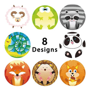 Planet Gates 100-500pcs Teacher Reward Sticker Fun Motivation Cat Dog Sticker for School Teacher Student Stationery Stickers Kids