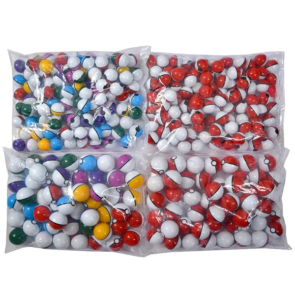 Planet Gates 100 Ball(3cm)B Original Pokemon Anime Action Figure Pikachu Pocket Monster Pokeball  With Mini Figure Toys For Children Gifts