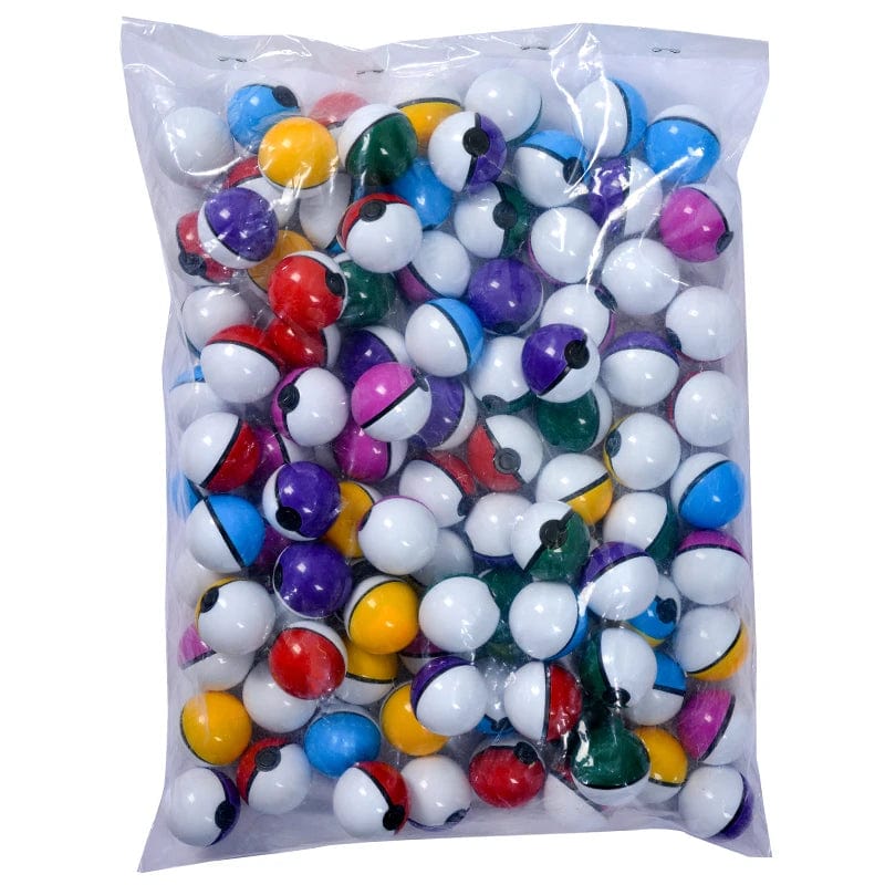 Planet Gates 100 Ball(3cm)B Original Pokemon Anime Action Figure Pikachu Pocket Monster Pokeball  With Mini Figure Toys For Children Gifts
