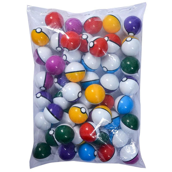 Planet Gates 100 Ball(3cm)B Original Pokemon Anime Action Figure Pikachu Pocket Monster Pokeball  With Mini Figure Toys For Children Gifts