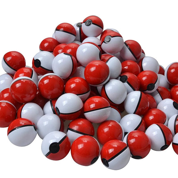 Planet Gates 100 Ball(3cm)B Original Pokemon Anime Action Figure Pikachu Pocket Monster Pokeball  With Mini Figure Toys For Children Gifts