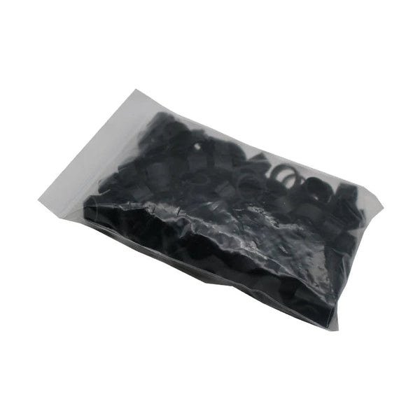 Planet Gates 100 Pcs 8mm Inner Diameter 7mm Height Birds Foot Rings 10 Colors Without Text Parrot Pigeon Identification Ring Birds Carriers