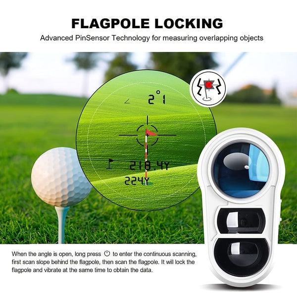 Planet Gates 1000Y Rangefinder REVASRI Golf Rangefinder With Slope And Pin Lock Vibration, External Slope Switch For Golf Tournament Legal, Rangefinders With Rechargeable Battery 1000YDS Laser Range Finder