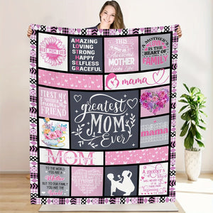 Planet Gates 100cm*70cm 1pc Gift For Beautiful Mom Digital Printed Flannel Blanket, Lunch Break Blanket, Holiday Gift, Birthday Gift