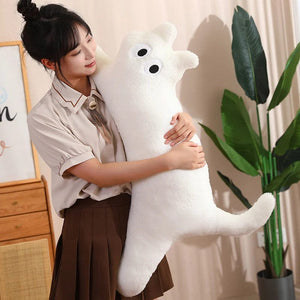 Planet Gates 100CM Cute Soft Long Cat Pillow Plush Toys Stuffed Office Sleeping Cushion Bed Sleep Pillow Home Decor Gift Doll for Kids Girls