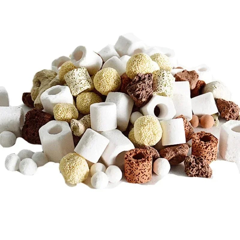 Planet Gates 100g 250g 500g More Than 10 Types Aquarium Bio Balls Biochemical Ball Filter Media for Aquarium Filter Accessories for Fish Tank