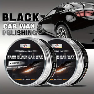 Planet Gates 100g Black Car Wax Scratch Repair Decontamination Light Up Maintenance Wax Car Paint Maintenance Plating Film 100G Car Maintenance Supplies