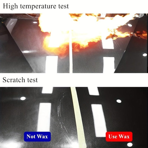 Planet Gates 100g Black Car Wax Scratch Repair Decontamination Light Up Maintenance Wax Car Paint Maintenance Plating Film 100G Car Maintenance Supplies