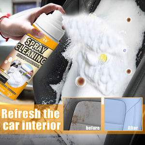 Planet Gates 100ml 100ml Car Cleaning Foam Interior Fabric Leather Multi-function Cleaning Decontamination For Car Cleaning
