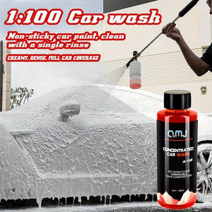 Planet Gates 100ml 100ml High Foaming Car Wash Liquid Deep Cleaning Car Water Wax Varnish Nourishing Protection, For Car Accessories Detailing Care