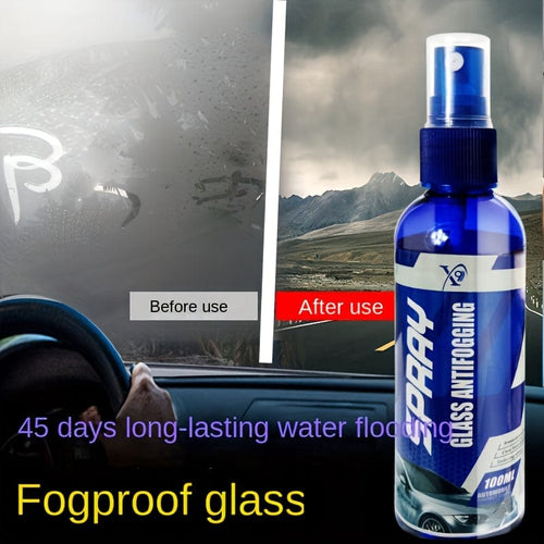 Planet Gates 100ml Car Glass Anti-Fog Long-Lasting Anti-Fog For Car Glass And Helmet Easily Defogging For Windshield And Inner Window House Glass Mirror