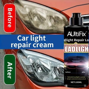Planet Gates 100ml Car Headlight Repair Cream Anti Oxidation Brightening Scratch Repair For Car Light Maintenance For Car Care