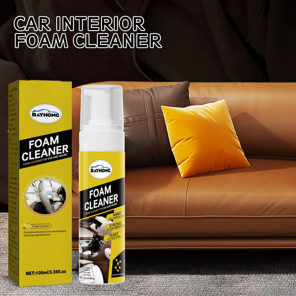Planet Gates 100ml Car Interior Foam Cleaner Interior Seats Dashboard Cleaning Dust Maintenance Renovation