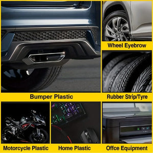 Planet Gates 100ml Car Plastic Parts Refurbishment Gloss Reducer Black Interior Maintenance Gloss With Crystal Plating Scratch Repair Dashboard Wax Bumper